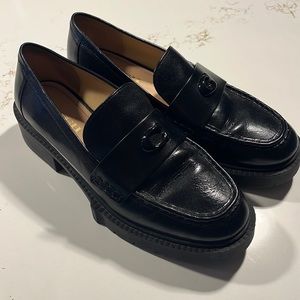 Coach platform loafers. EUC - worn twice.